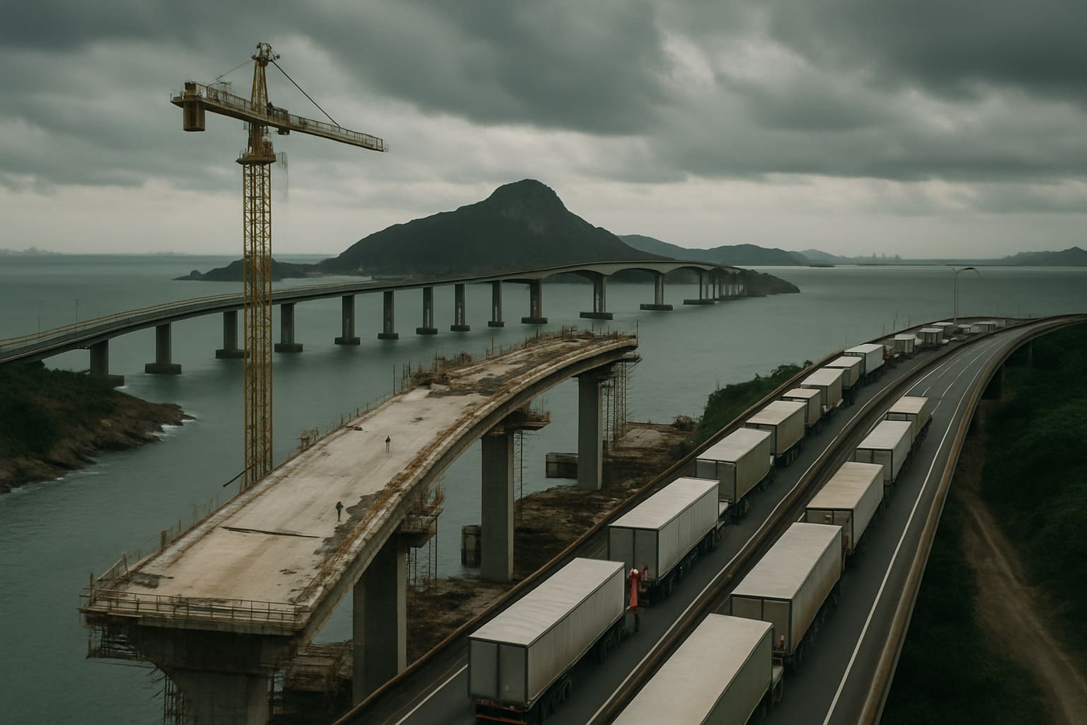 Enquanto se sonha com túnel, o Norte capixaba desvia 100 km
