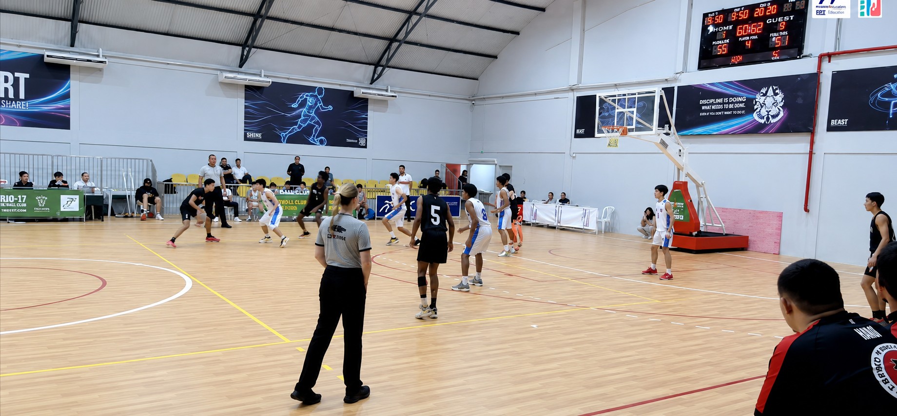 Jogo entre Álvares Cabral e Assembleia Paraense pelo CBI Sub-17 Masculino
