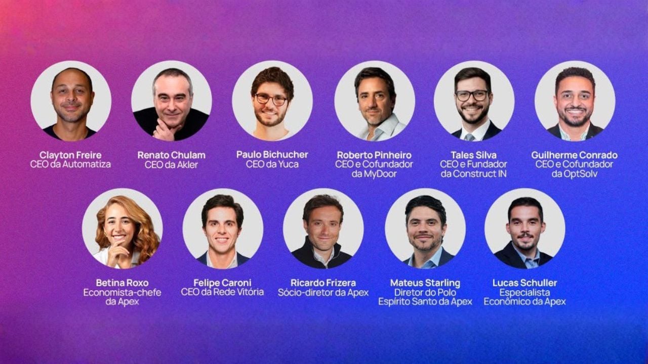 Palestrantes da Tech Conference 2026 em Vitória