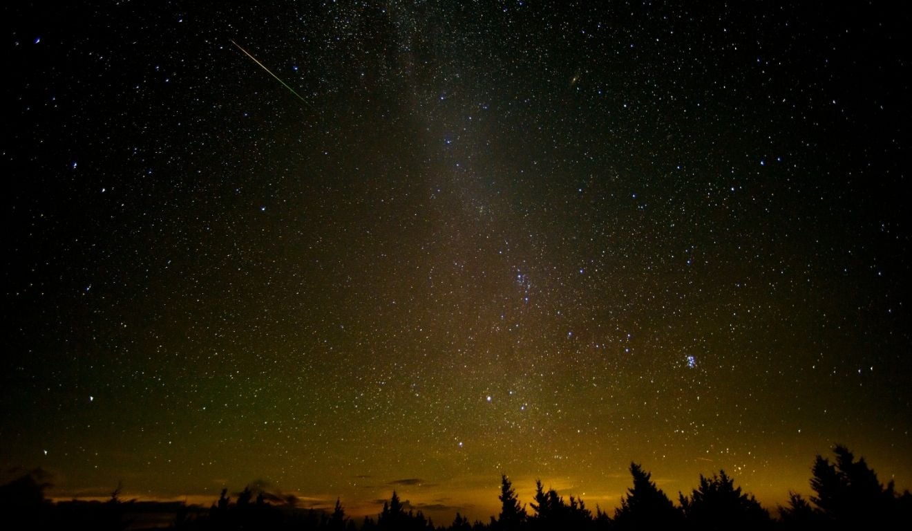 Duas chuvas de meteoros têm pico nesta semana no Espírito Santo