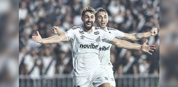 Santos vence Vasco por 3 a 0 e sai do Z-4 do Brasileirão