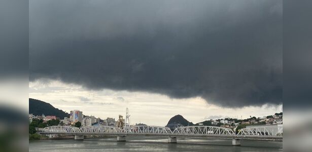 Frente fria traz chuva e alerta de tempestade para o ES no domingo