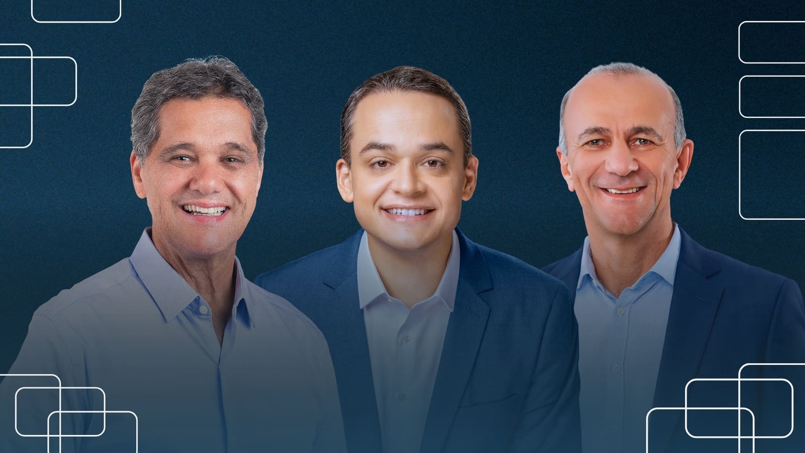 Debate reúne Ferraço, Pazolini e Salomão nesta terça