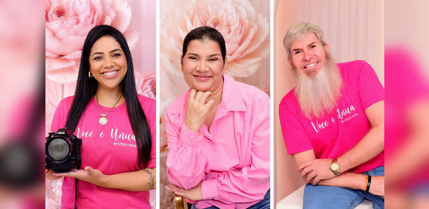 Exposição no Shopping Vitória retrata mulheres em luta contra câncer de mama