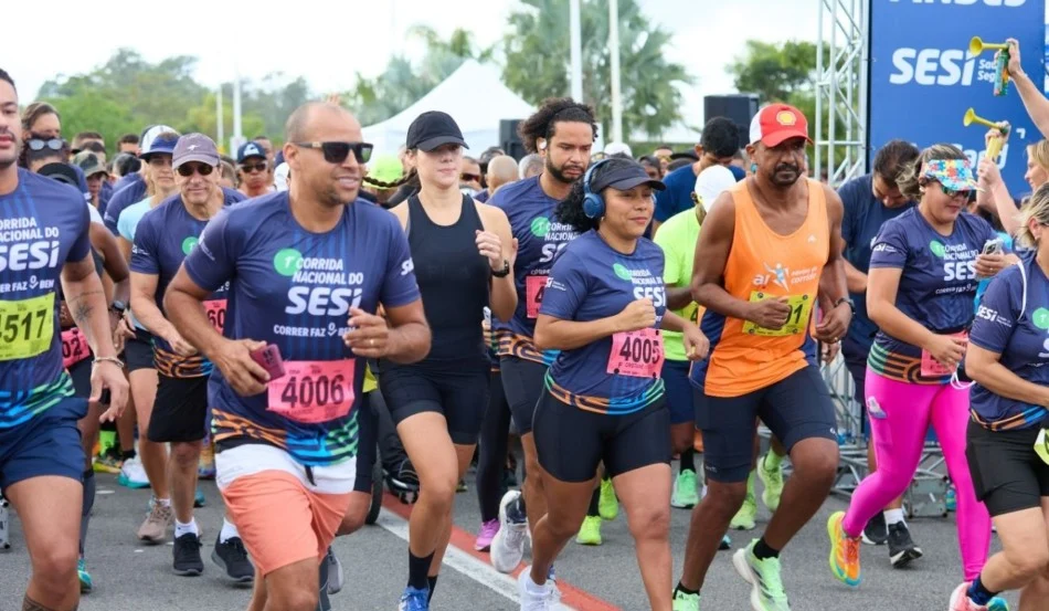 Interdições em Vitória: Corrida do Sesi altera trânsito downtown