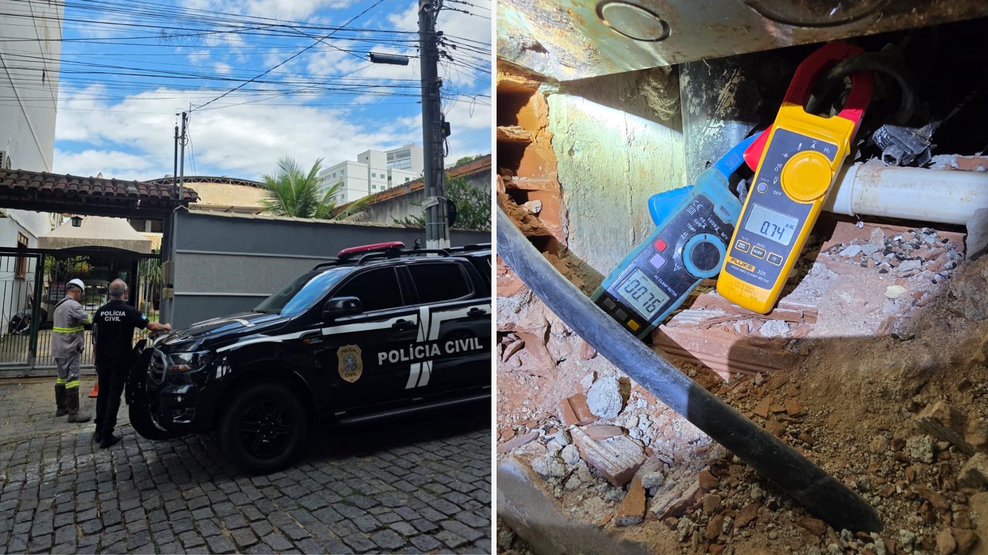Imagem de uma casa de luxo em Castelo, onde foi realizada a fiscalização da EDP.