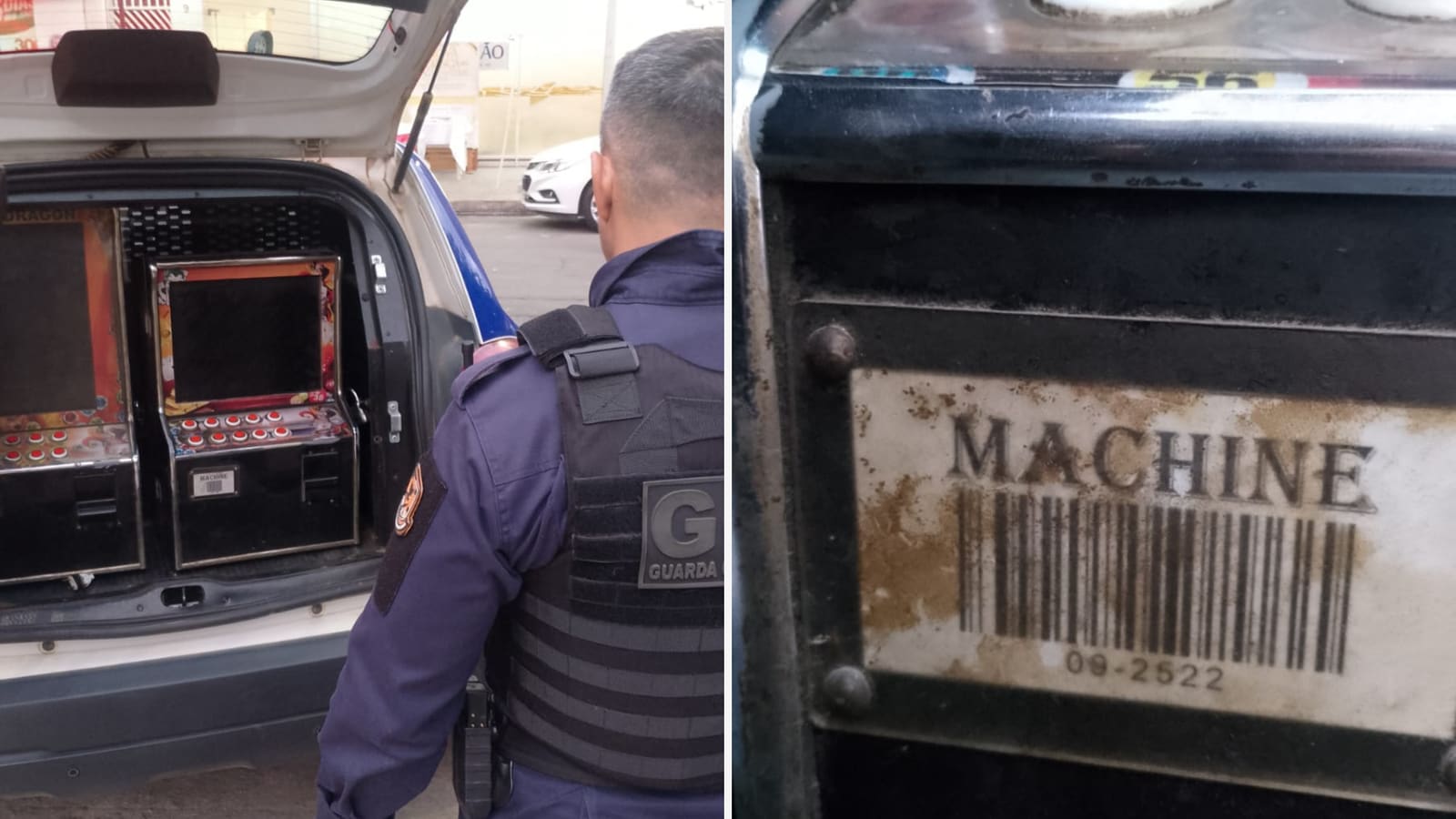 Máquinas caça-níqueis são apreendidas em Viana