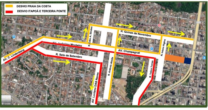 Champagnat fica interditada em Vila Velha por três semanas