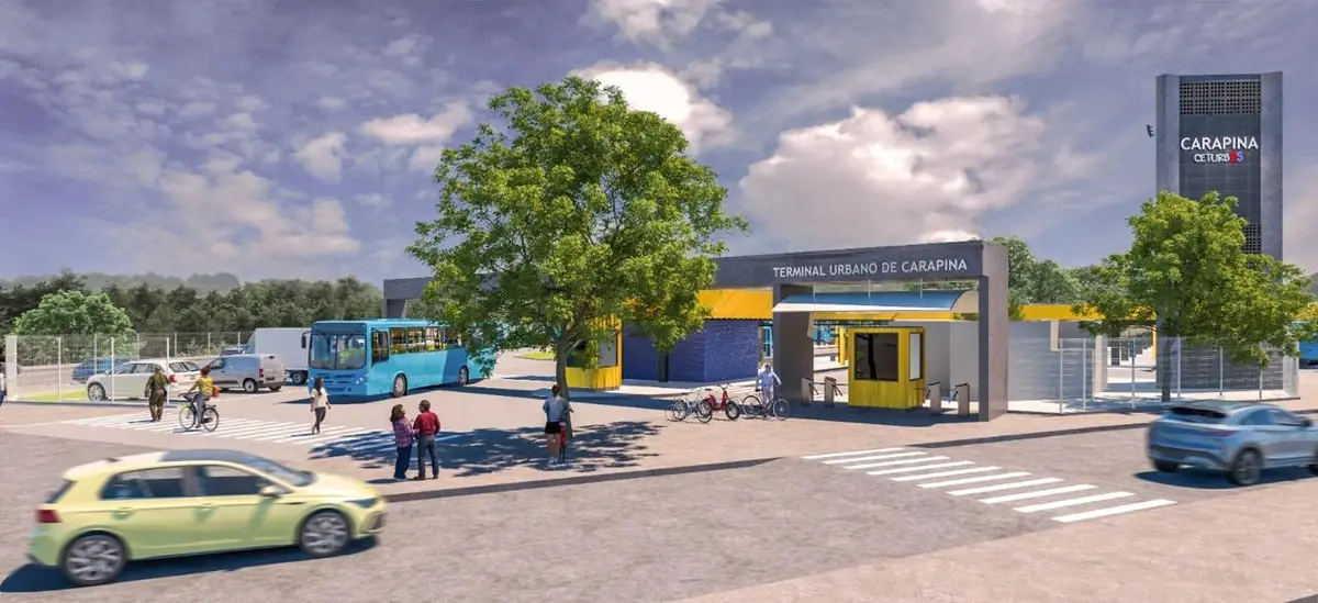 Terminal de Carapina começa a ser reformado após 10 anos de espera